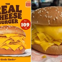 Thailand Real Cheese Burger