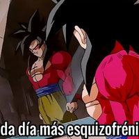 Cada Día Más X / Goku's Super Saiyan 4 Reflection Cada Día Más X / Goku Super Saiyan 4 Reflection meme.