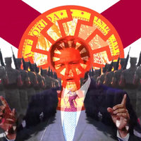 Ron DeSantis Nazi Black Sun campaign ad.