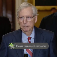 Mitch McConnell Freeze meme example.