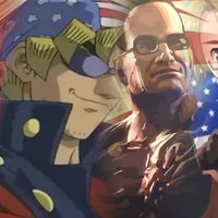 decorated all-American heroes Guile, Keith Howard, Senator Armstrong and America from Hetalia