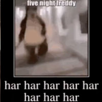 Freddy Fazbear Har Har Har Ur Ur Ur meme
