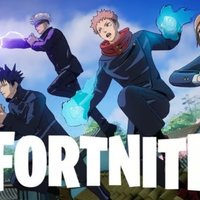 Fortnite x Jujutsu Kaisen Crossover promo artwork.