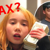 Lil Tay Death Hoax Speculation / Lil Tay Alive depicting images of her and her brother.