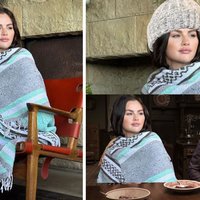 Selena Gomez Wrapped In A Blanket meme format and examples.