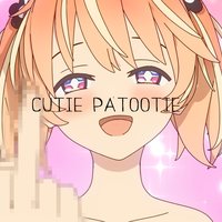 Cutie Patootie meme example depicting an anime girl flipping off the camera.