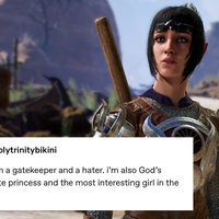 Baldur's Gate 3 Characters as Tumblr Posts