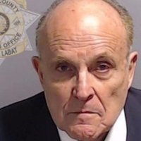 Rudy Giuliani's Mugshot Rudy Giuliani mugshot and meme format.
