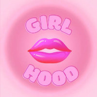 An image of the Girlhood website logo depicting pink lips.