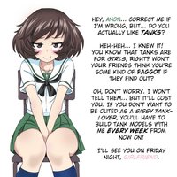Hey, anon... correct me if I’m wrong, but... do you actually like tanks?
