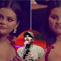 Selena Gomez's Reaction To Chris Brown's VMAs