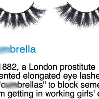 Cumbrellas / What Fake Eyelashes Were Originally Called