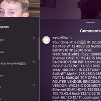 "Lil Nigga" comments on Instagram Reels.