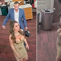 Lauren Boebert being Kicked Out of a Beetlejuice Musical depicted in video screenshots from the theatre.