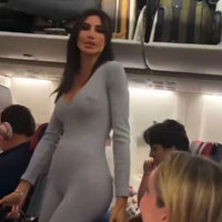 Morgan Osman ranting on a plane from the viral video.