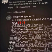 Curse of the Nile copypasta.