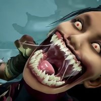 A screenshot of a fight taking place in mortal kombat 1 as seen on the Nintendo switch.