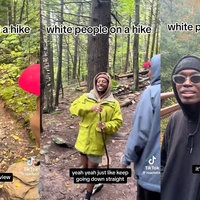 White People On A Hike