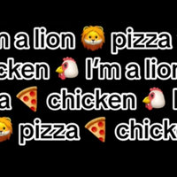 I'm a Lion Pizza Chicken meme