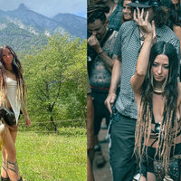 Abduction of Shani Louk depicting images of the israeli-german woman who was captured by Hamas during the October 2023 israel-gaza conflict.