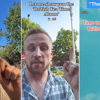 Tea Time Alarm tiktok videos.