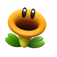 Talking Flower from Super Mario Bros. Wonder.
