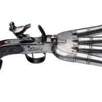 An image of a Duckfoot pistol, also known as the "Anti-Weezer Gun" in memes.