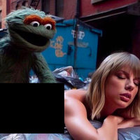 Oscar the Grouch Taylor Swift AI Image Oscar the Grouch Taylor Swift AI Image depicting the sesame street character engaged in an explicit act with the pop star on a pile of trash.