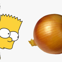 Bart vs Onion meme.