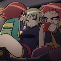 Scott Pilgrim Yuri / Ramona and Roxie Kiss