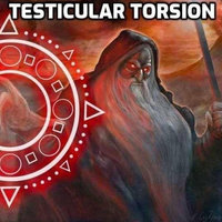 testicular torsion wizard meme