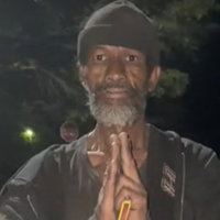 Homeless Man Doing Kung Fu