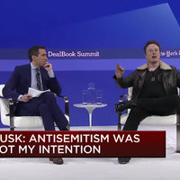 Elon Musk New York Times Interview during the November 2023 dealbook summit.