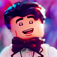 LEGO Bruce Wayne Zoom In meme depicting the character in a white tux with a black bowtie.