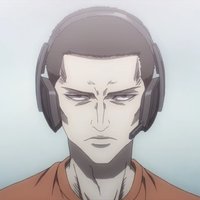 Uragami Locks In meme depicting the character from Parasyte staring straight ahead wearing a gaming headset and a red shirt.