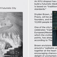 A screenshot from yews.news and a photograph of Kanye West. Source / yews.news, Wikimedia Commons.