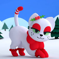 Sweet Peppermint Cat