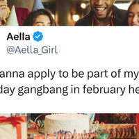 Aella's Birthday Gangbang