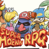 Super Mario RPG Cover Parodies depicting a meme of pokemon from hoenn.
