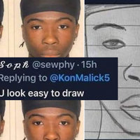 You Look Easy to Draw meme.