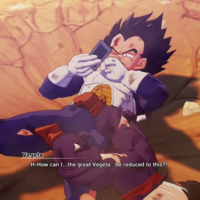 How can I the great Vegeta be reduced to this