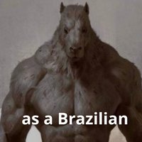 Werecapybara / As A Brazilian meme format.