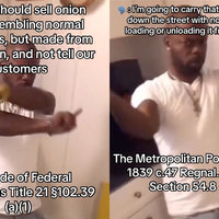 Federal Regulations / Black Man Dancing Saying No meme and viral video examples.