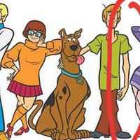 Missing Sixth Member of the Scooby-Doo Gang Missing Sixth Member of the Scooby-Doo Gang image example circling the placement of the supposed character.
