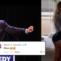Robert F Kennedy TikTok Thirst Trap Comment Controversy depicting Kennedy and his supposed comment.