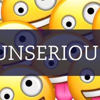 Unserious slang term depicted with crazy emojis.