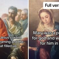 Gen Z Bible Stories example memes.