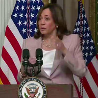 Fell Out of a Coconut Tree Kamala Harris in the "Fell Out of a Coconut Tree" video.