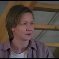 You Are Not A Victim meme depicting sandra huller from anatomy of a fall.