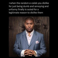 When The Random E-Celeb You Dislike Is Finally Outed meme.